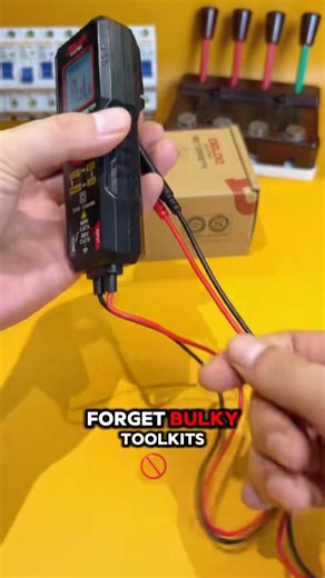 AUTO-MEASURE SMART. ⚡️ This digital multimeter automatically recognizes and measures Voltage, Current, Resistance, and more. Master electronics easily. SHOP NOW! 👇 https://quickmechtools.com/products/smart-digital-multimeter #quickmechtools #fyp #Electronics #Multimeter #DIYTech #Electrical | Quickmechtools
