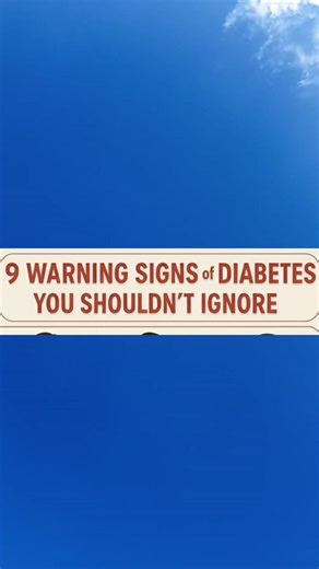 💉 9 Warning Signs of Diabetes You Shouldn’t Ignore Diabetes often develops silently, and many people don’t realize they have it until symptoms become severe. Spotting these early warning signs can help you take control of your health before complications arise. 😩 Constant Fatigue – Persistent tiredness even after adequate rest, as your body struggles to use glucose for energy. 🚽 Frequent Urination – High blood sugar levels make your kidneys work overtime, leading to increased urination, espec