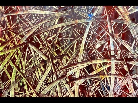 Einfache Acryltechniken Gräser Simple acrylic techniques grasses