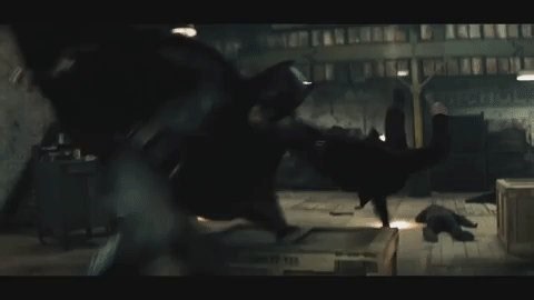 @Jolly2026 @kingbchalla Where's the blood splatter? This is a rated-r movie, the guy should explode into blood everywhere from the impact. Snyder even went back and added a blood splatter to show Batman killed someone.