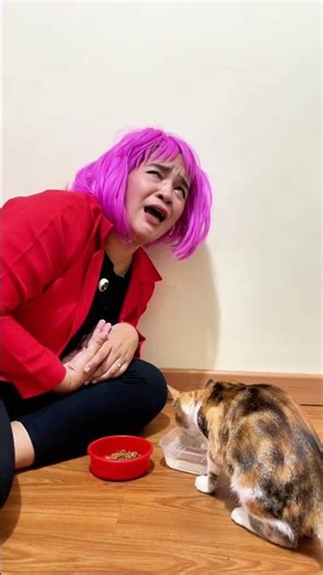 Even though I only see cats eating, I drool when I'm fasting #funny #comedy #hilarious