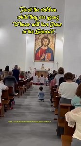 191K reactions · 5K shares | Teach the children while they are young to know and love Jesus in the Eucharist. #Katekyut #catholic #catholicfaith #CatholicMass #Eucharist #jesus | April Baybayon | Facebook