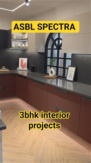 ASBL SPECTRA 3BHK INTERIOR DESIGN PROJECT AT FINANCIAL DISTRICT HYDERABAD #interiordesign