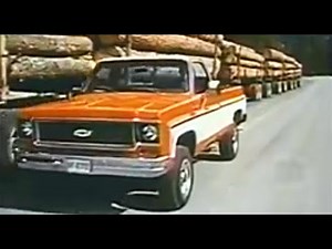1973 Chevrolet C/K pickup truck commercial