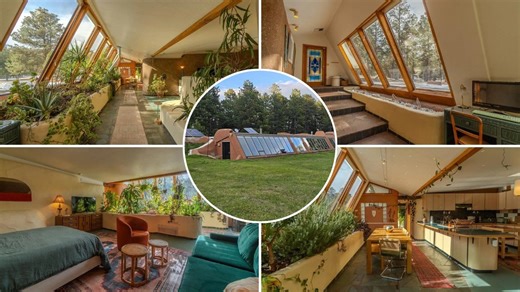 Off-Grid Earthship Home Capable of Running Without Any Public Utilities Lists in Colorado for $800K