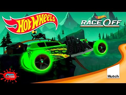 Hot Wheels Race Off Glow Wheels