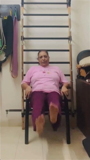 This simple seated leg raise helps improve mobility, balance, circulation, and lower-body strength.