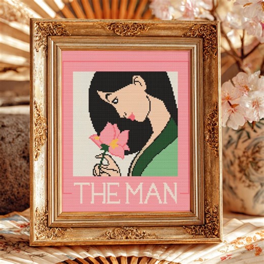Mulan (the Man) Cross Stitch Pattern Instant PDF Download, Princess Cross Stitch, Disney Cross Stitch Pattern, Mushu Embroidery - Etsy