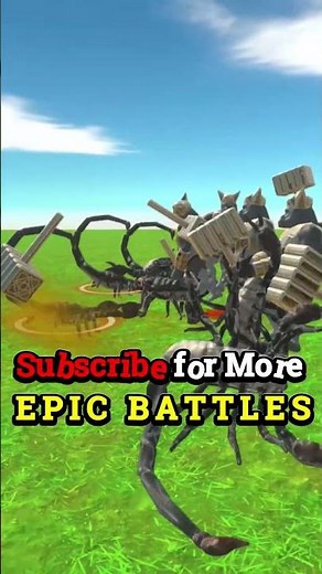 Giant Scorpion Challenges the Giant Ape - Animal Revolt Battle Simulator