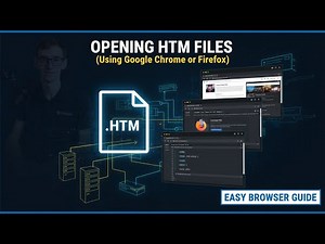 Opening HTM Files (Google Chrome or Firefox)