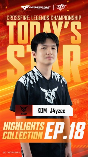 CrossfireLegends Esports PH on Instagram: "⭐ Star Player Highlight — EP 18 | KDM Jayzee (PH) ⭐ When the pressure peaked, J4yzee answered. In the Semifinals, J4yzee delivered clutch after clutch — sharp aim, fearless decisions, and total control when it mattered most. His performance was a defining force behind KDM’s push toward the Finals. This wasn’t just a highlight. This was a statement. 🎬 Relive Today’s Star — EP 18 featuring KDM J4yzee. 💬 Did this Semifinal performance seal it for you? 👀