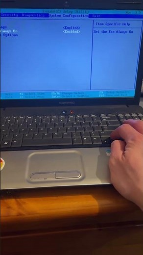 Compaq Presario CQ61 bios part 1