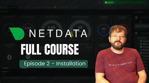 2025.04.15 【Learn Linux TV】Netdata完整教程–服务器监控完整课程（第2集）