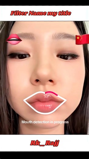 Lips Type Detection Filter #trollface #edit #tutorial #filter
