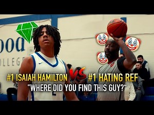 REF WAS TWEAKINN 🫥 ISAIAH HAMILTON DROPS 20 IN A HALF VS NORTHSTAR