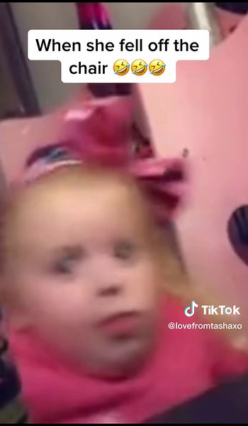 Girl Falling off Chair Funny Meme