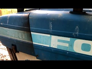 How to Change the Gearbox Oil (Transmission Oil, Not Rear Diff Oil), Tractor Ford 4110