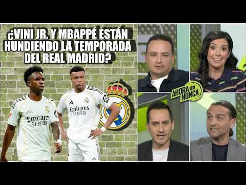 VINI JR. y KYLIAN MBAPPÉ: Los señalados del FRACASO del REAL MADRID esta TEMPORADA | Ahora o Nunca