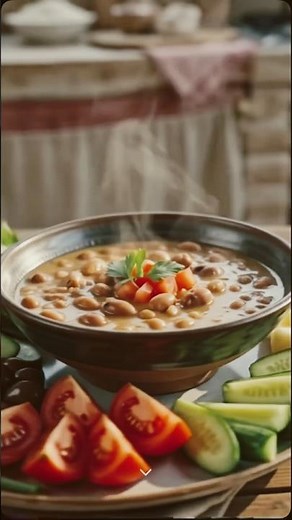 Ful Medames | Traditional Fava Bean Breakfast Recipe #foodshorts #asmr
