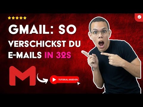 Wie Man eine E-MAIL über GMAIL von deinem HANDY Sendet in 32S