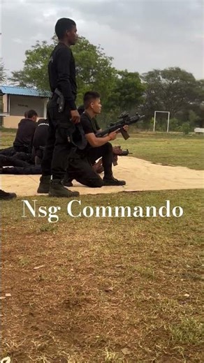 Nsg Commando firing psrctice 🫡🫡🫡 #army #commandochallenge #armylover #commando