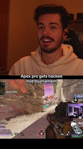 This is so insane!!! Pro Apex player Hal gets hacked mid tournament. The hacker put cheats on his PC. #apexlegends #apexlegendsclips #gaming
