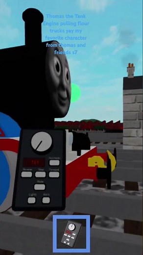 Thomas the Tank Engine pulling flour trucks yay my favorite character from thomas and friends s7