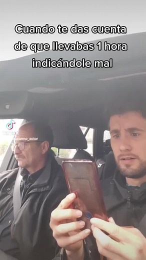 uff cuando se de cuenta...#error #coche #humor #gps #claucarmo_actor