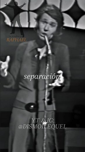 “Somos” (Maybe) HD - RAPHAEL en el CANAL CUATRO (Perú) [1972]