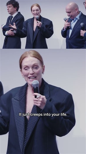 Julianne Moore and Paul Giamatti were in a weird dream state while working on THE DEBUT
