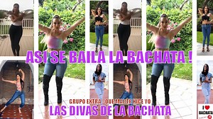 1.6M views · 8.7K reactions | ASI SE BAILA LA BACHATA ! LAS DIVAS DE LA BACHATA! GRUPO EXTRA - QUE MAL TE HICE YO! | Grupo Extra | Facebook