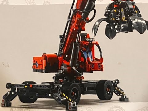 building the LEGO Technic 42144