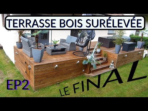 Terrasse bois surélevée ep2 le final