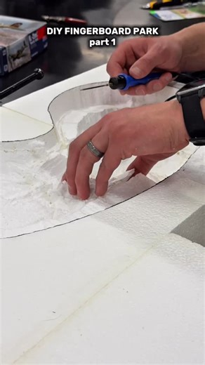 PM Hobbycraft | Part 1 of our DIY fingerboard park build is here! 🛹🧱Let’s turn some scrap materials into a mini skate dream park. More coming soon 👀... | Instagram