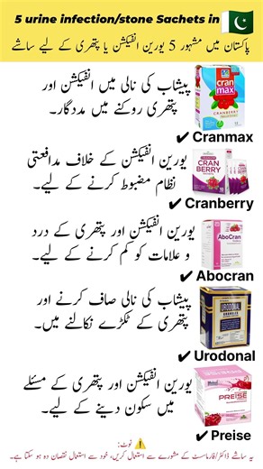 Cranmax & Urinary Sachets Uses 😱 | پیشاب کی نالی کے ساشے#uti #shortsfeed #shorts