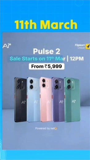 इंडिया में 11 मार्च को लॉन्च होगा Ai plus pulse 2 Android phone कीमत 5999 Rs