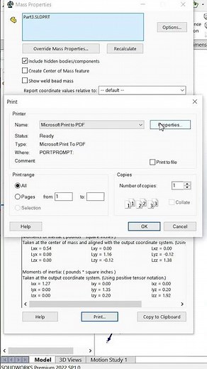Save SolidWorks Part as PDF | Export 3D Model to PDF Easily (Beginner Tutorial | SHORTS| DEVELOPMECH