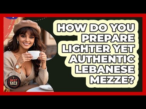 How Do You Prepare Lighter Yet Authentic Lebanese Mezze? - Best Eats Worldwide
