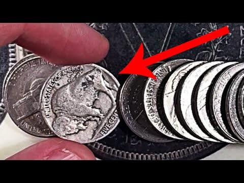 SHOCKING! RARE OLD COIN POPS OUT OF A $2 BANK ROLL!