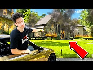 I Survived With YouTubers For 24 Hours.. 😱