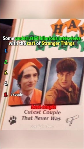 Some underrated hilarious interviews with the cast of Stranger Things#strangerthings #interview
