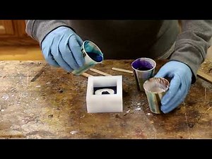 Making a pen blank mold from UHMWPE