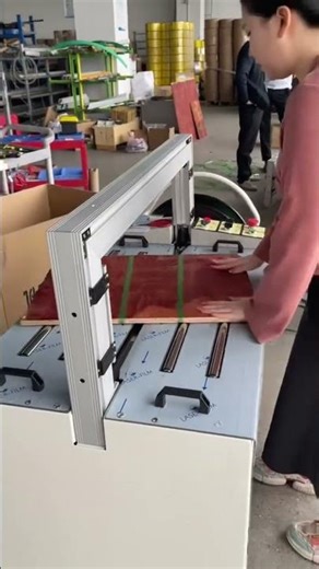 Fast Parcel Packing Machine Demo#PackagingMachine #AutomationTech #ParcelPacking #SmartManufacturing