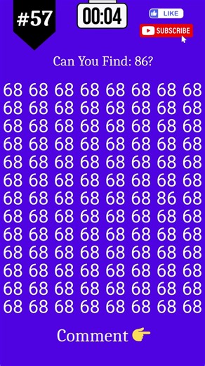 Can You SPOT 86 Before Time Runs Out?