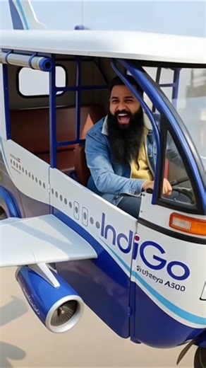 Indigo Flight Viral Moment! ✈️🤣 Must-Watch Airplane Fun #Shorts