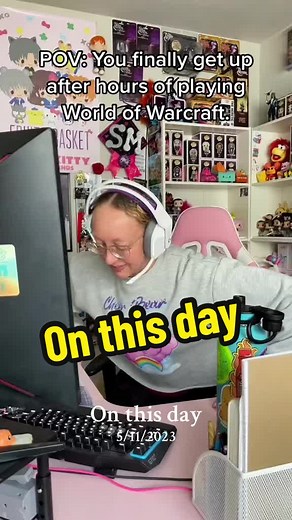 #onthisday Literally me yesterday. I got a HUGE chunk of the meta done. But it required me to sit and watch timers on WoWhead. I had storms to chase, grand hunts to hunt, and time rifts to…uh…rift. Don’t even get me started on the Forbidden Reach stuff. I’m saving that nightmare of a zone till last 😫😫😫 #warcraft #worldofwarcraft #meta #gamergirl #gamer #videogames @World of Warcraft