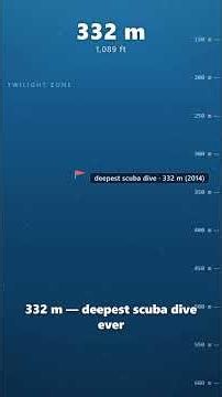 How Deep the Ocean REALLY Goes (To Scale)