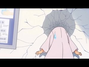 アニメ壁にめり込むシーン②