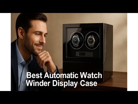 🕰️ ANWBROAD Watch Winders For Automatic Watches | Best Automatic Watch Winder Display Case 🕰️