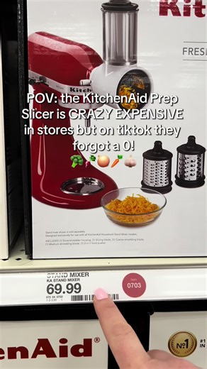 The KitchenAid Prep Slicer Attachment makes slicing fruits, vegetables, and cheeses quick, uniform, and effortless for all your meal prep needs. #KitchenAid #PrepSlicer #KitchenEfficiency